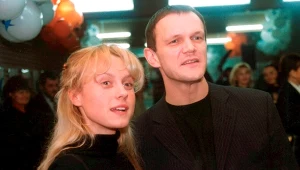Aleksandra Woźniak i Cezary Pazura
