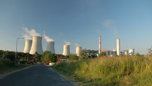 Elektrownia Turów zasilana węglem z odkrywki Turów