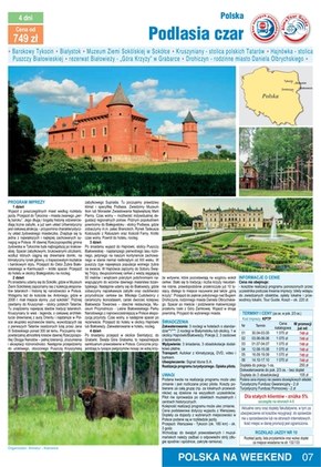Katalog podróże - Almatur