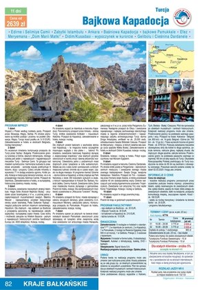 Katalog podróże - Almatur