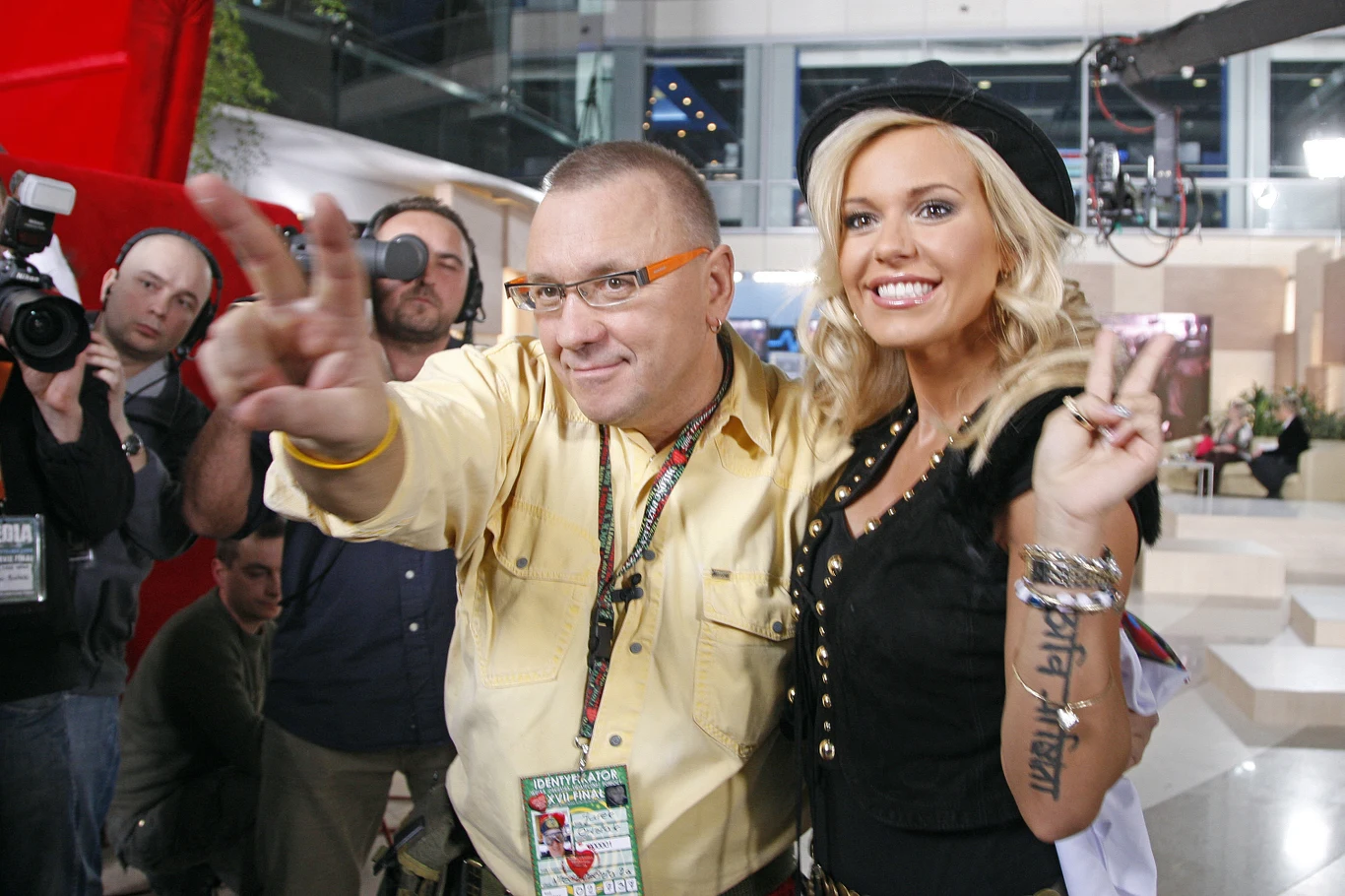 Jurek Owsiak i Dorota 'Doda' Rabczewska