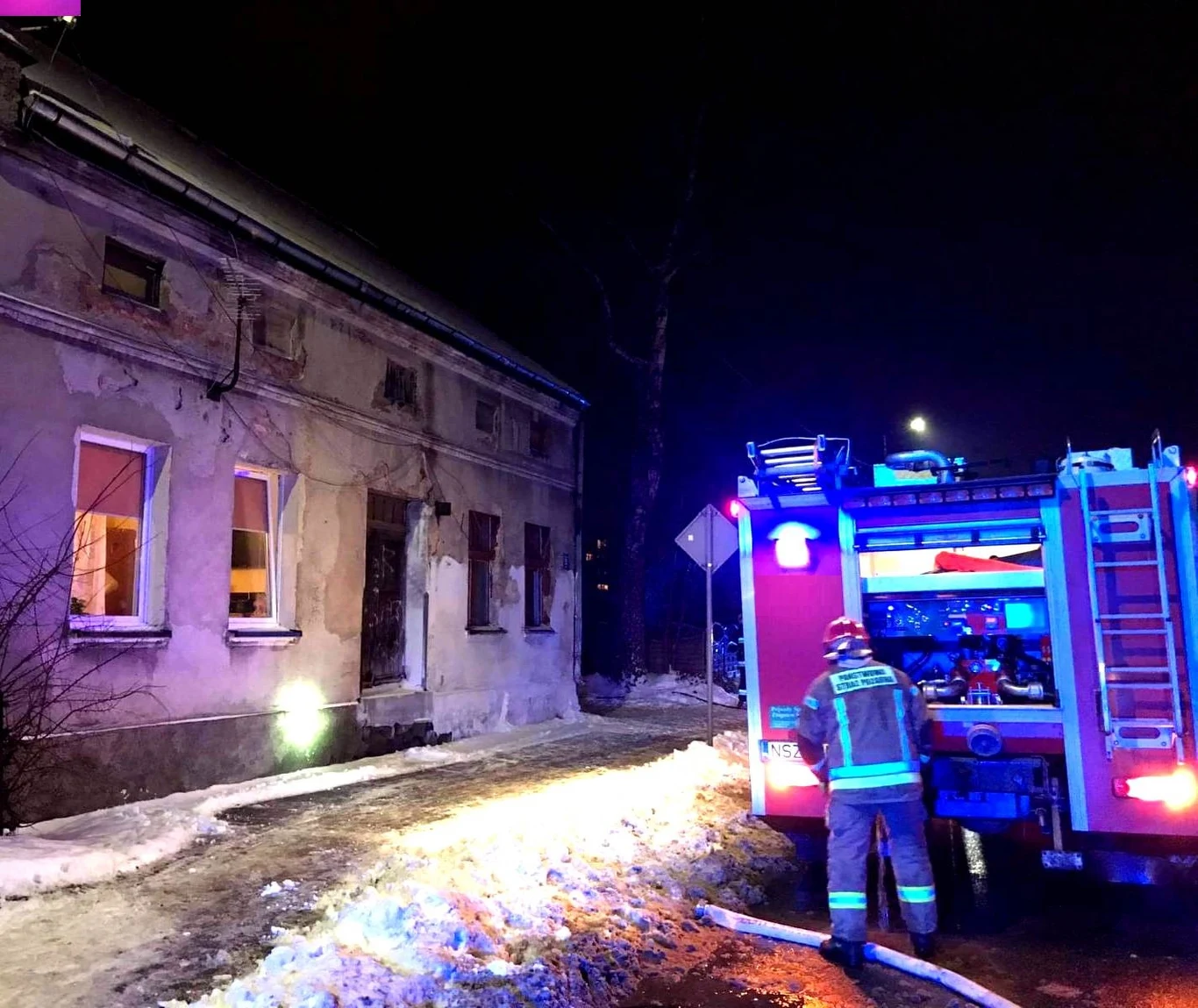 Budynek o mało się nie spalił