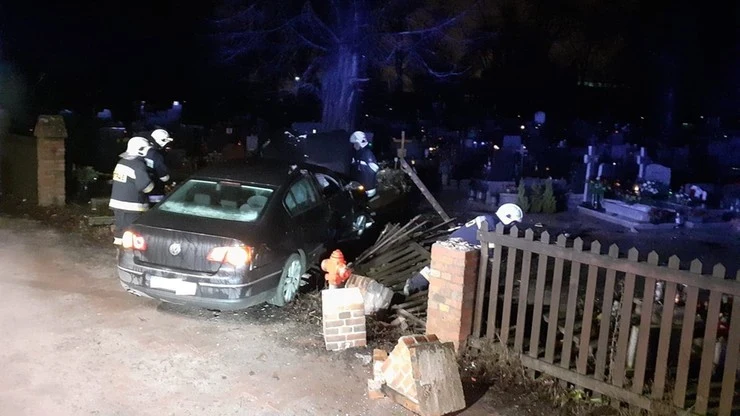 Przyczyny zdarzenia ustala policja Przyczyny zdarzenia ustala policja
