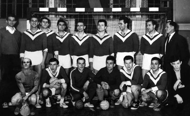 Spójnia Gdańsk mistrzowie Polski 1968-70, archiwum Andrzeja Gardzilewicza Spójnia Gdańsk mistrzowie Polski 1968-70, archiwum Andrzeja Gardzilewicza