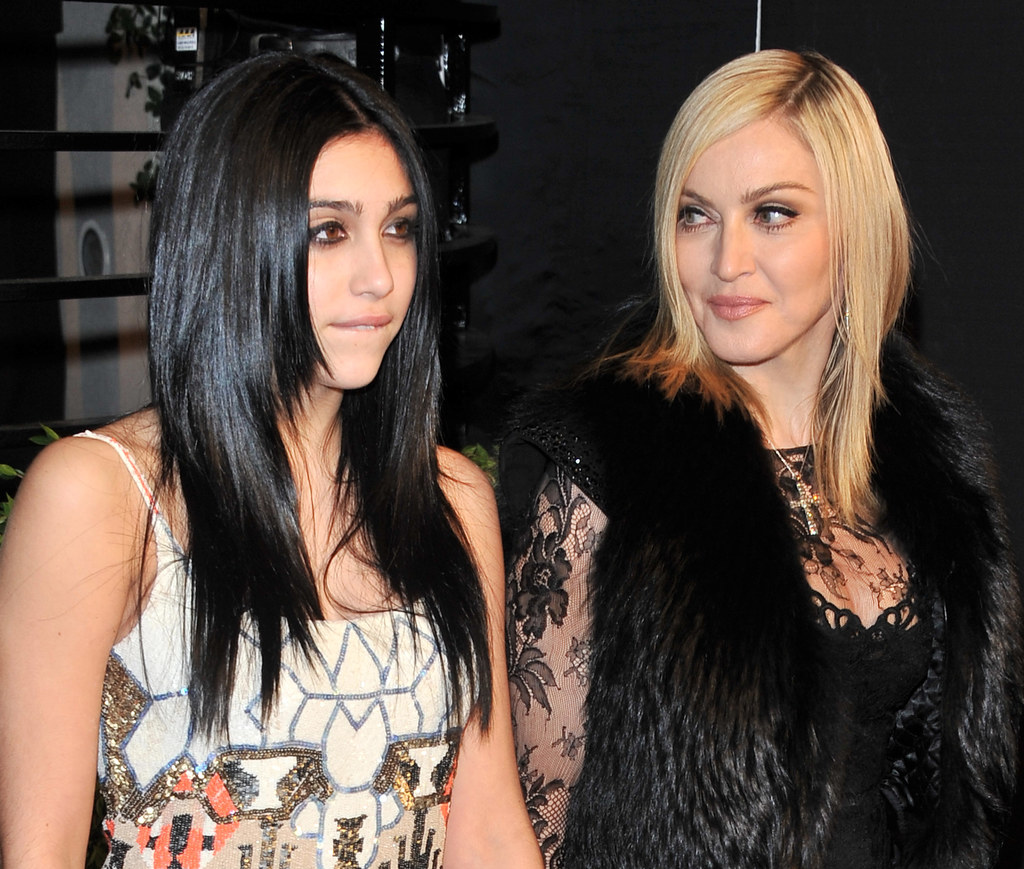 Madonna i jej córka Lourdes Leon w 2011 roku