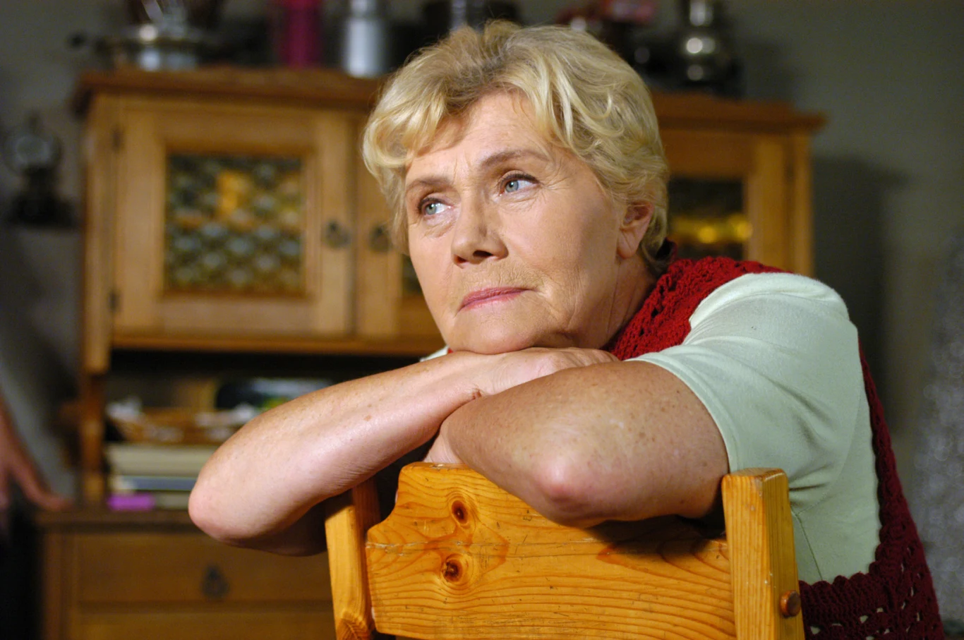 Teresa Lipowska w roli Basi Mostowiak w "M jak miłość" Teresa Lipowska w roli Basi Mostowiak w "M jak miłość"