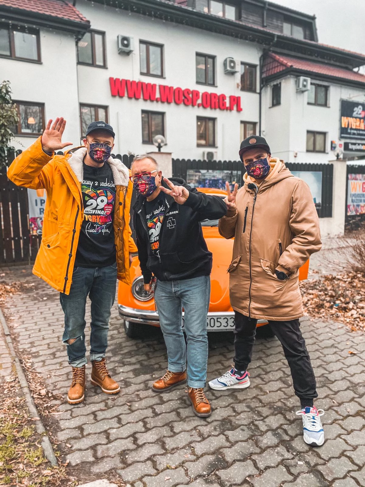 Jankes, Jurek Owsiak i Rudy zapraszają do kultowego garbusa Jankes, Jurek Owsiak i Rudy zapraszają do kultowego garbusa