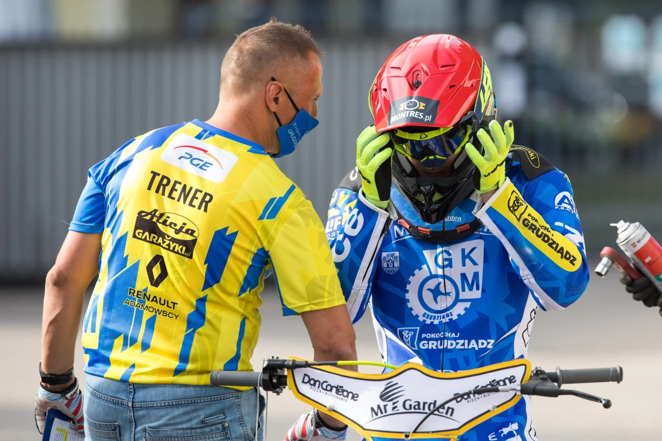 Robert Kościecha z Marcinem Turowskim Robert Kościecha z Marcinem Turowskim