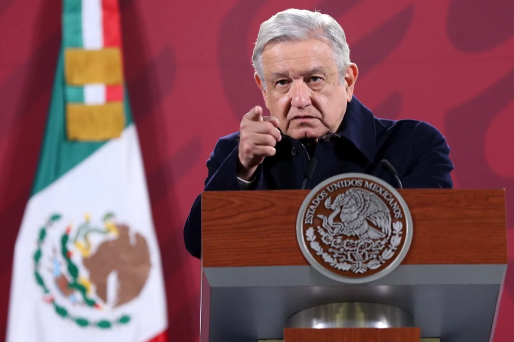 Prezydent Meksyku Andres Manuel Lopez Obrador Prezydent Meksyku Andres Manuel Lopez Obrador