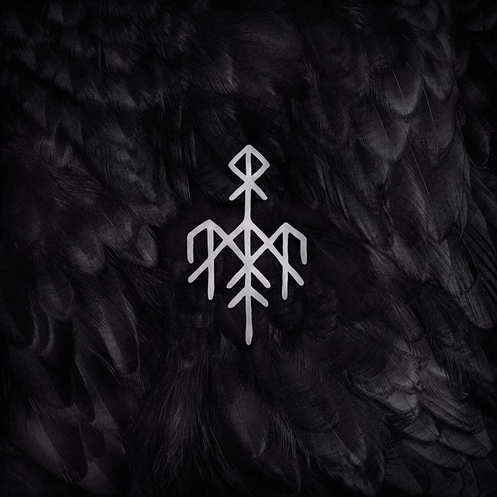 Okładka płyty "Kvitravn" grupy Wardruna