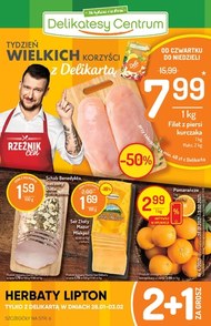 Tydzień wielkich korzyści w Delikatesach Centrum