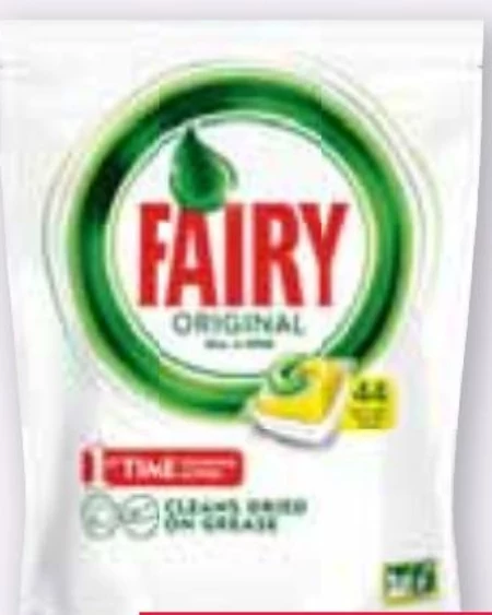 Kapsułki do zmywarki Fairy