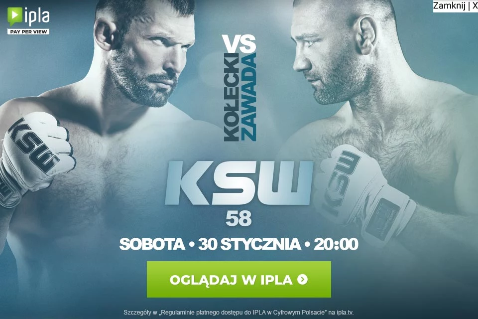 KSW 58 już 30 stycznia