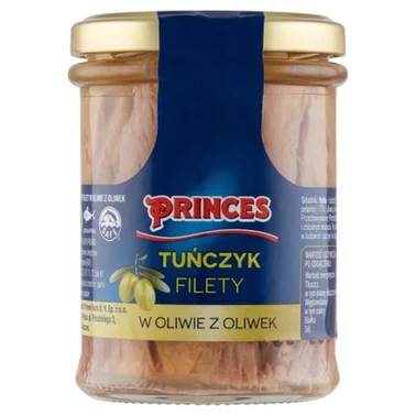 Princes Tuńczyk filety w oliwie z oliwek 185 g - 1
