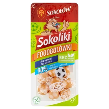 Sokołów Sokoliki Paróweczki foodbolówki 130 g - 1