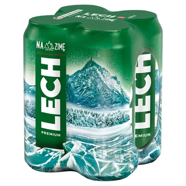 Lech Premium Piwo jasne 4 x 500 ml - 10