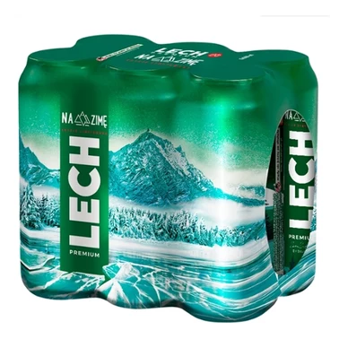 Lech Premium Piwo jasne 6 x 500 ml - 7