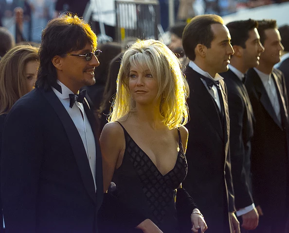 Heather Locklear z byłym dziś mężem, Richiem Samborą 