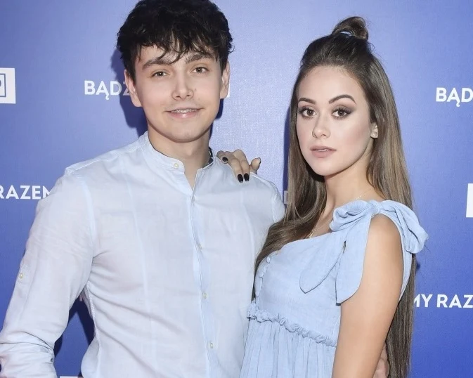 Jan Dąbrowski i Sylwia Przybysz