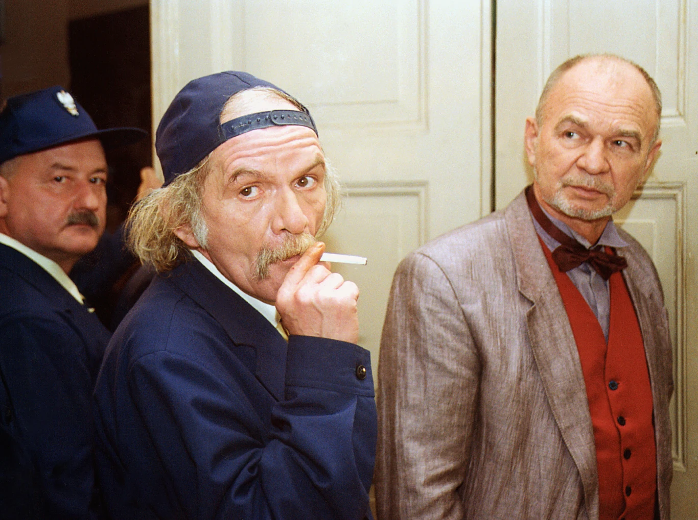 Ryszard Kotys i Bohdan Smoleń na planie serialu "Świat według Kiepskich" Ryszard Kotys i Bohdan Smoleń na planie serialu "Świat według Kiepskich"