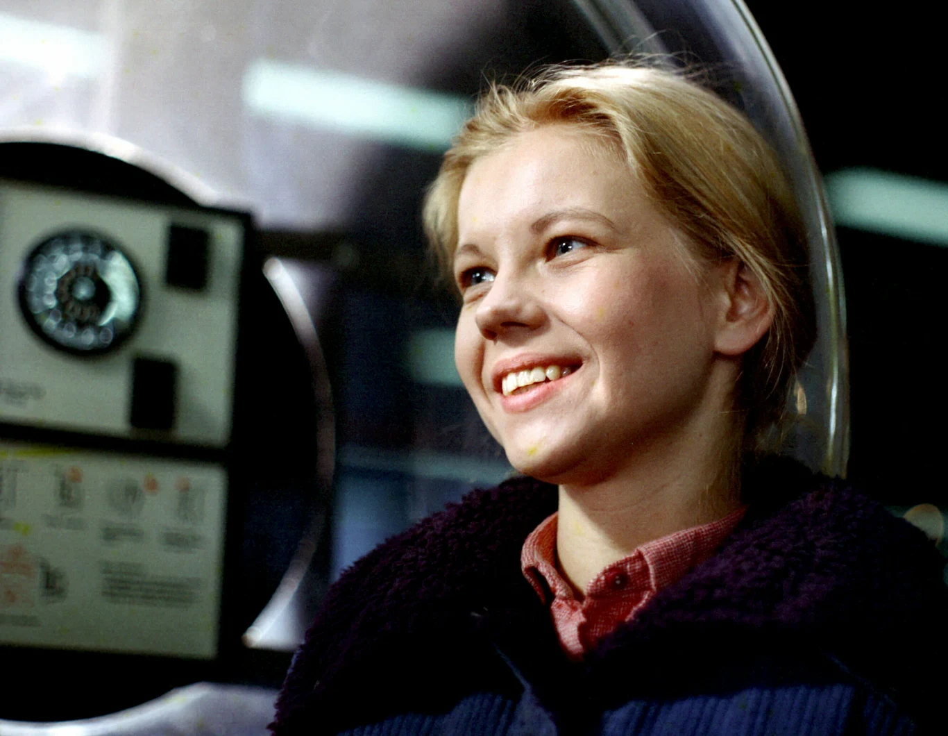 Małgorzata Zajączkowska w 1980 roku w scenie z filmu "Constans" Krzysztofa Zanussiego