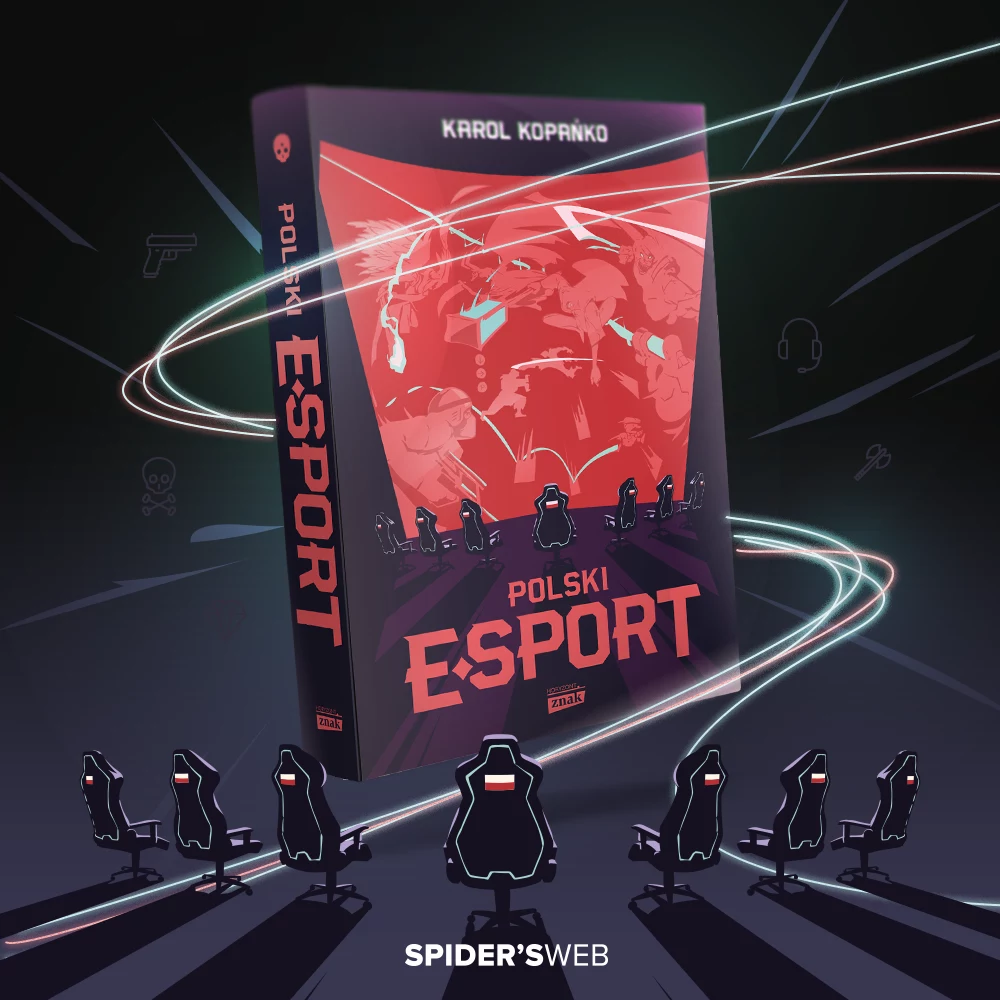 Książka "Polski e-sport" ukazała się nakładem wydawnictwa Znak