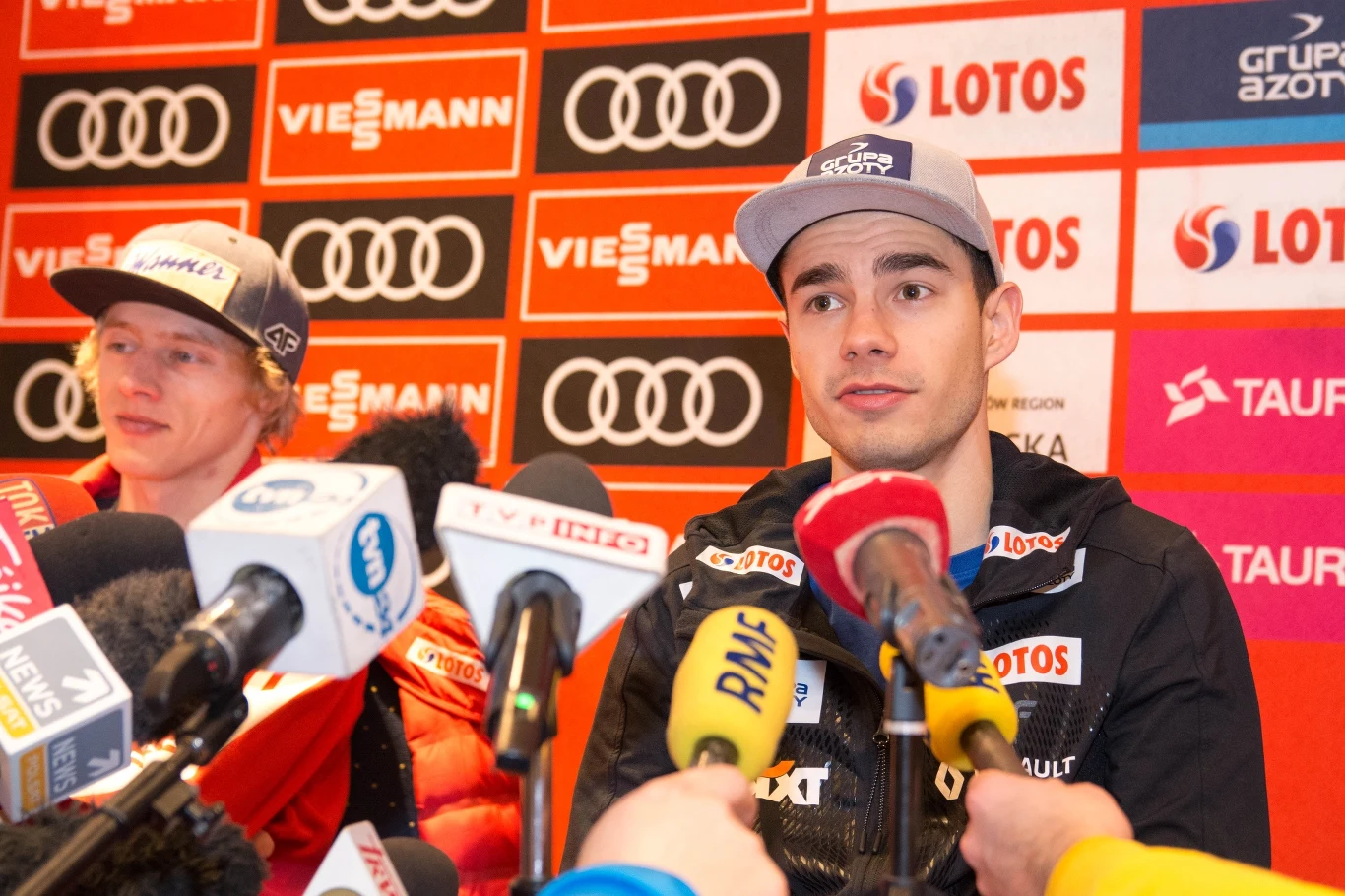 Jakub Wolny i Dawid Kubacki 