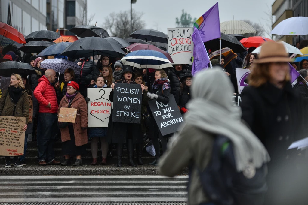 Czarny protest w 2017 roku/ zdjęcie ilustracyjne Czarny protest w 2017 roku/ zdjęcie ilustracyjne