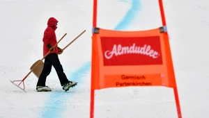 Deszcz storpedował treningi zjazdu w Garmisch-Partenkirchen
