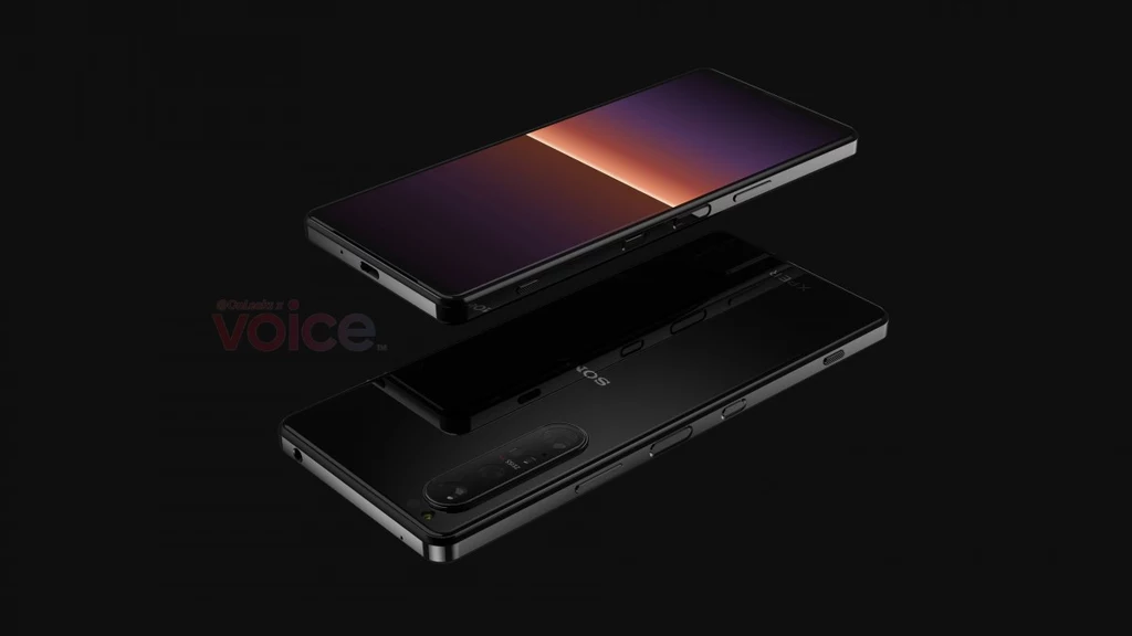 Sony Xperia 1 III render / fot. @onleaks