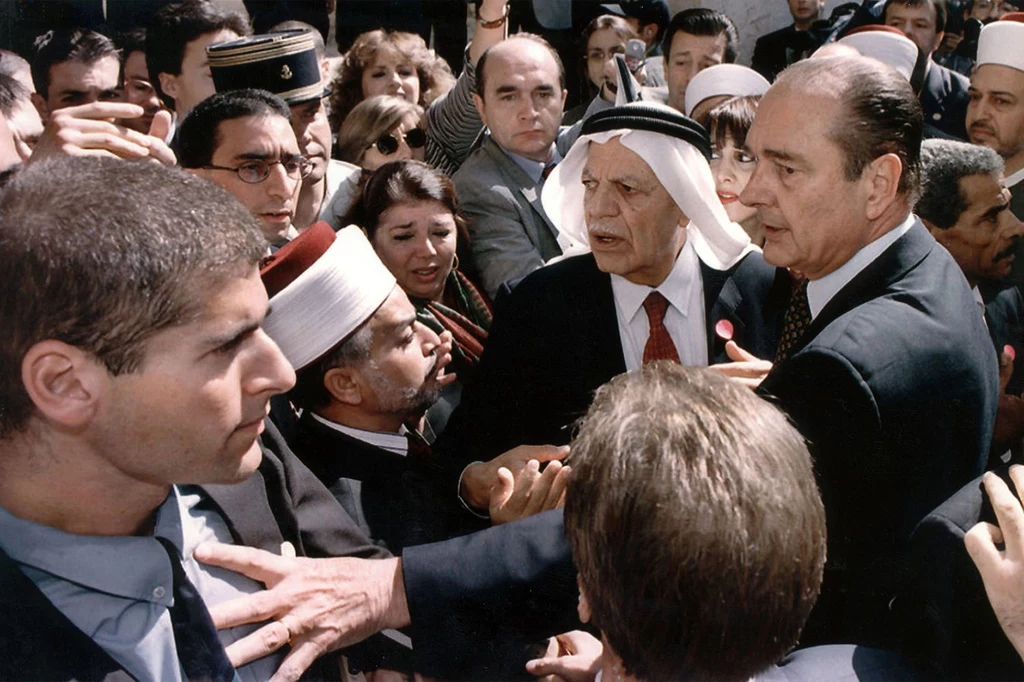 Jacques Chirac (z prawej) Jacques Chirac (z prawej)