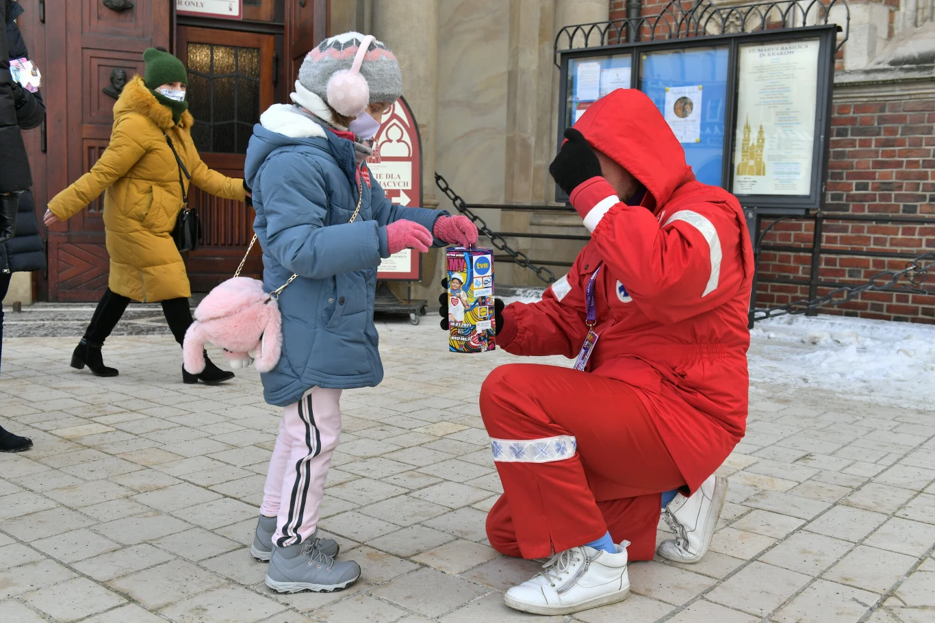 Zbiórka na WOŚP w Krakowie Zbiórka na WOŚP w Krakowie