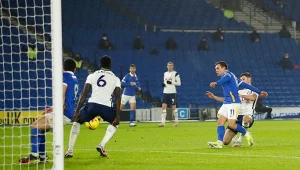 Leandro Trossard strzelec jedynej bramki dla Brighton