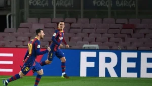 Primera Division. FC Barcelona - Athletic Bilbao 2-1 w 21. kolejce