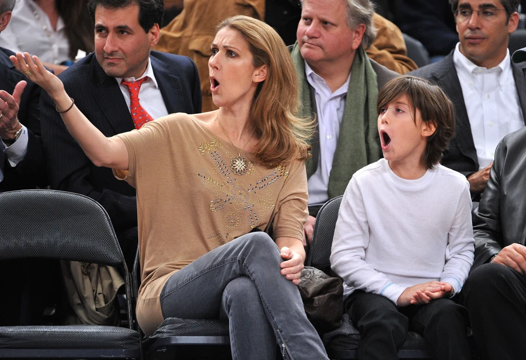 Céline Dion i René-Charles Angélil w grudniu 2009 r.