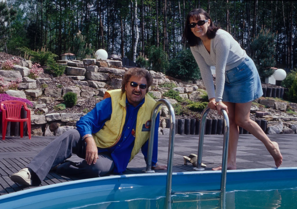 Krzysztof Krawczyk z żoną Ewą Krzysztof Krawczyk z żoną Ewą