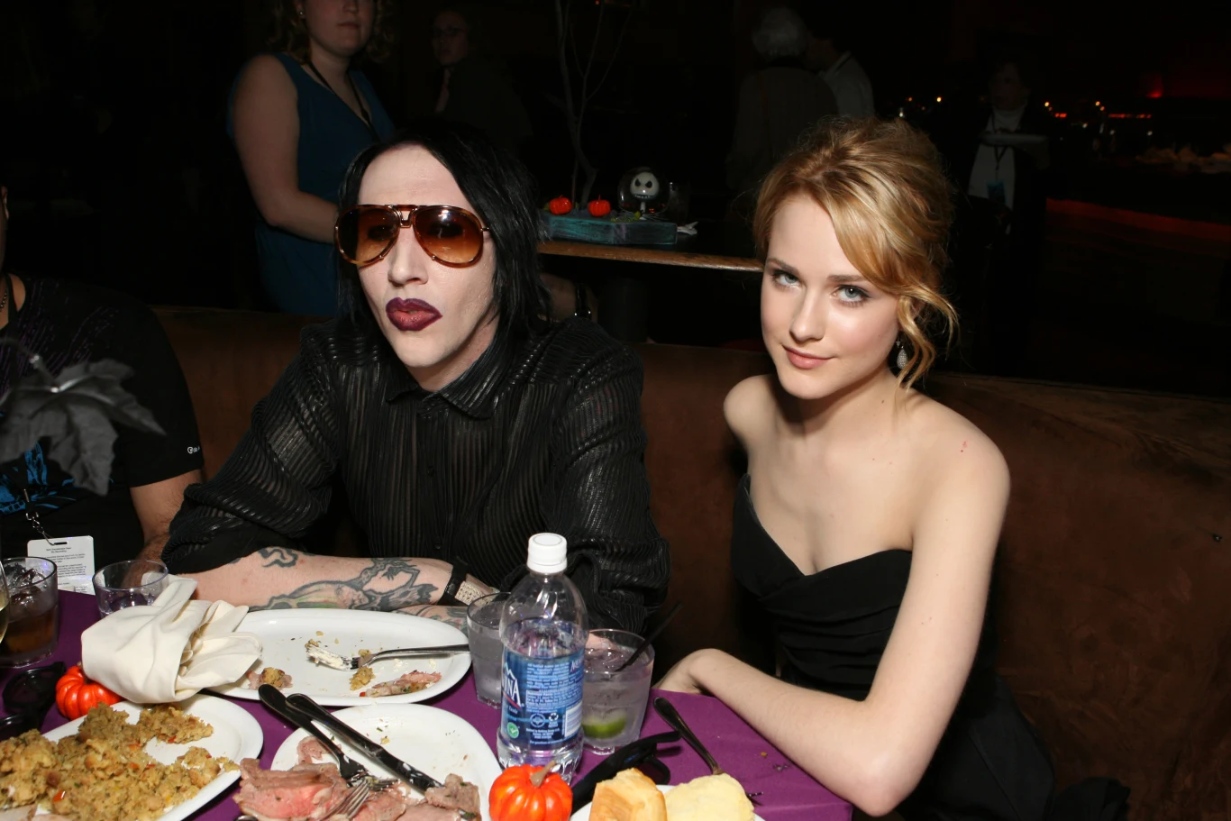 Evan Rachel Wood i Marilyn Manson byli parą w latach 2007 - 2010 Evan Rachel Wood i Marilyn Manson byli parą w latach 2007 - 2010