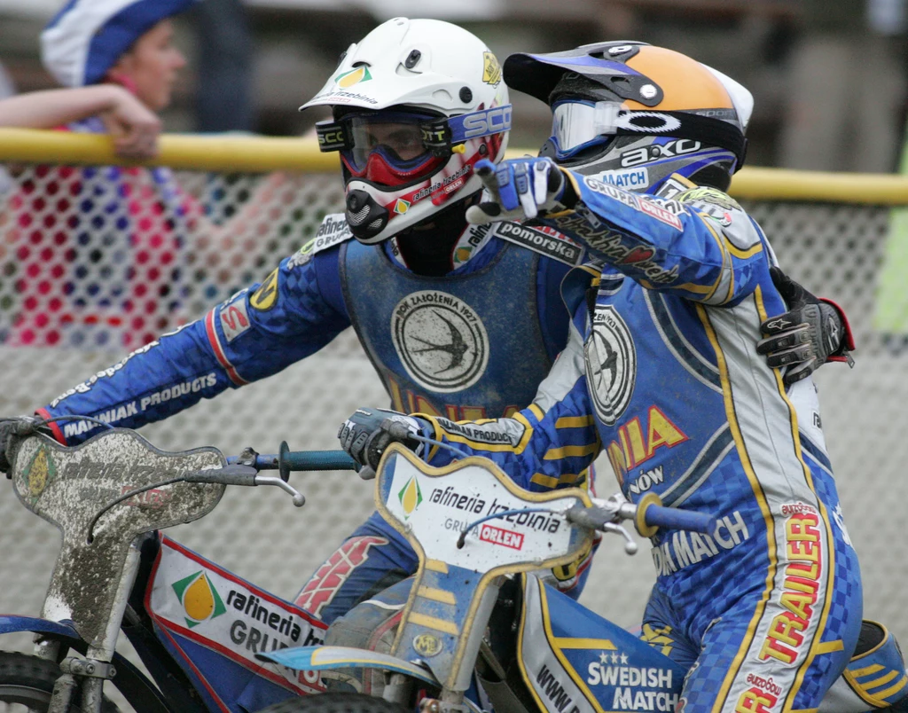 Tomasz Gollob i Tony Rickardsson Tomasz Gollob i Tony Rickardsson