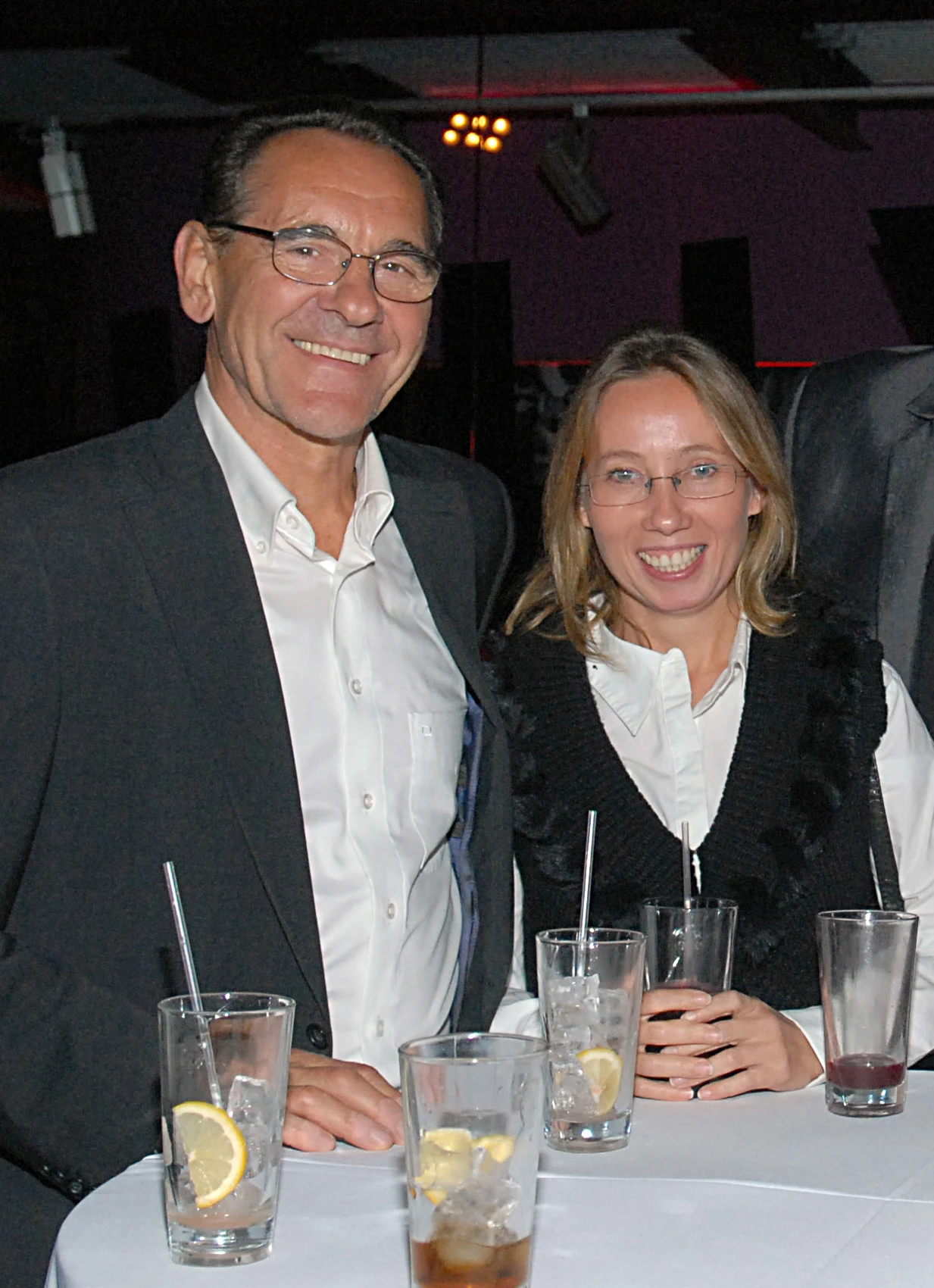 Ryszard Szurkowski z żoną Iwoną