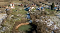 Zapadliska po trzęsieniu ziemi w Chorwacji.