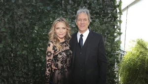 MIchelle Pfeiffer z mężem Davidem E. Kelleyem