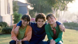 Josh Saviano, Fred Savage i Danica McKellar w serialu "Cudowne lata"