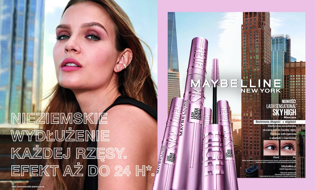 Maskara Maybelline New York Lash Sensenational Sky High