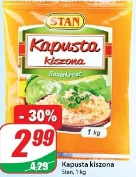 Kapusta kiszona Stan