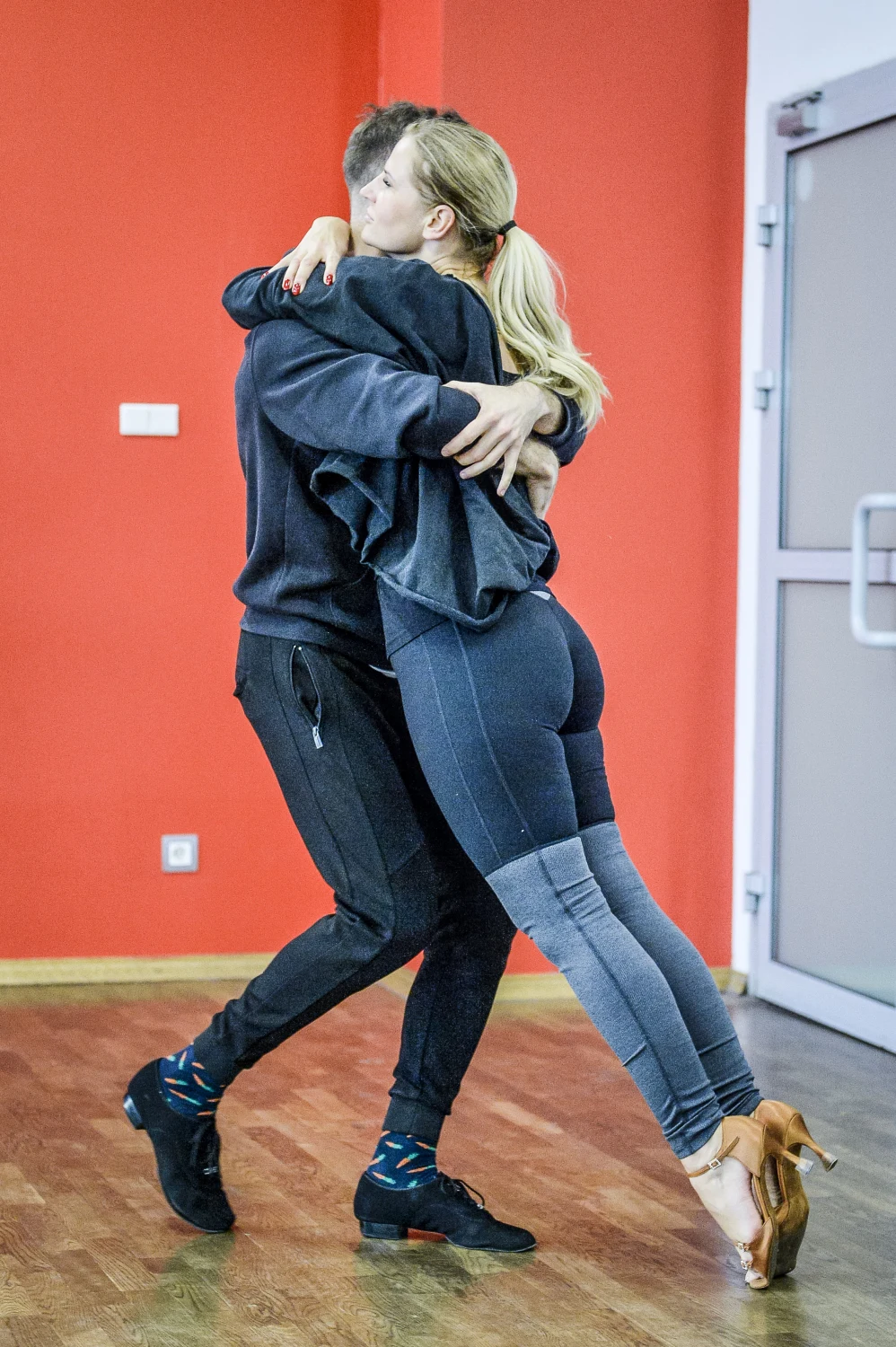 Dominika Tajner podczas treningu do "Tańca z gwiazdami"