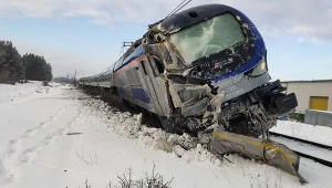 Podlaskie: Wypadek na przejeździe kolejowym koło Grajewa. Ranny maszynista