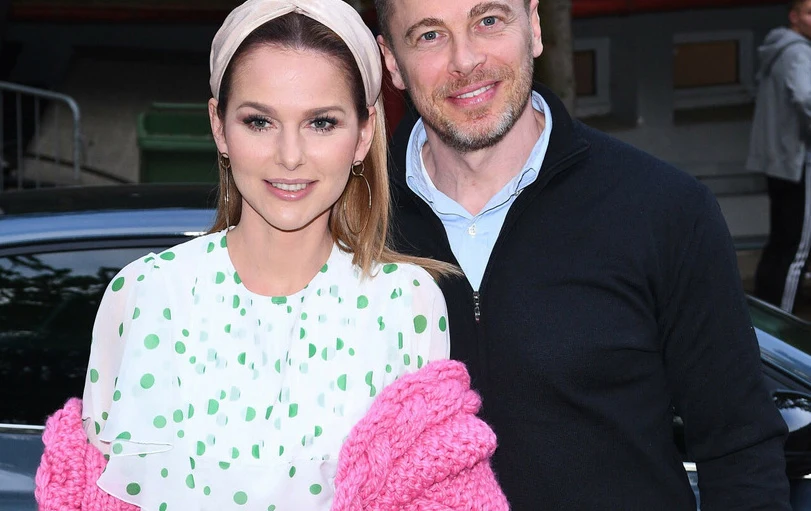 Paulina Sykut-Jeżyna z mężem Piotrem Paulina Sykut-Jeżyna z mężem Piotrem