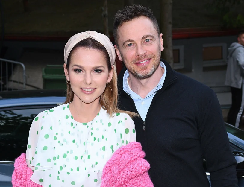 Paulina Sykut-Jeżyna z mężem Piotrem Paulina Sykut-Jeżyna z mężem Piotrem