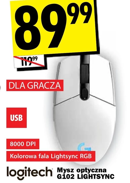 Mysz gamingowa Logitech