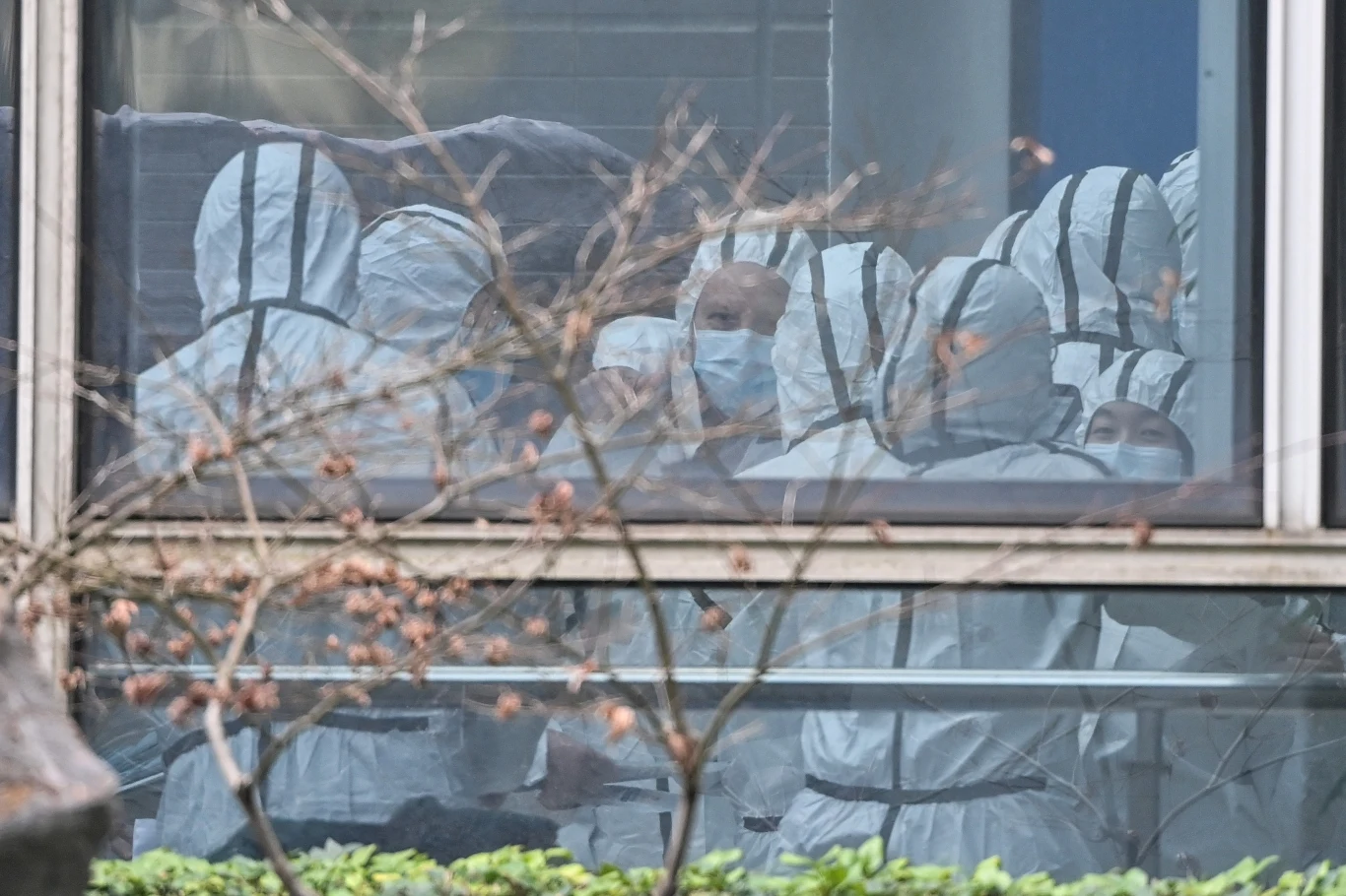 Eksperci WHO spędzili około 3,5 godziny w pilnie strzeżonym Wuhańskim Instytucie Wirusologii (WIV).